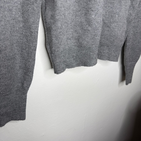 L'Academie The Ashley Sweater in Grey Sz L - Picture 8 of 10